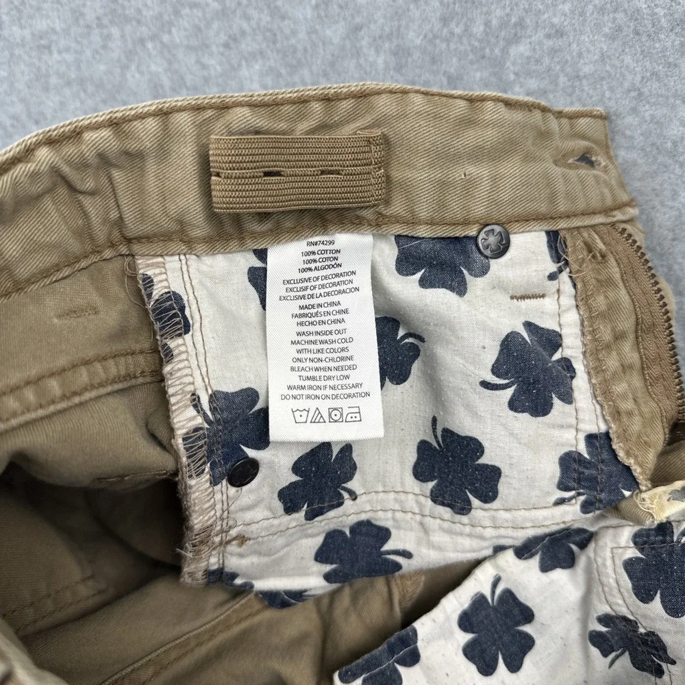 Lucky Brand Boys Khaki Jeans Size 8 - Picture 5 of 6
